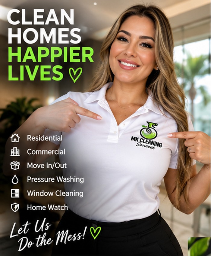 Martha Ortiz, CEO of MK Cleaning Services